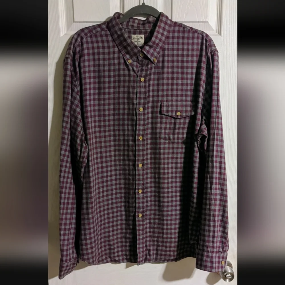 J. Crew Button Down Shirt XL 100% Cotton Work Shirt Business Casual